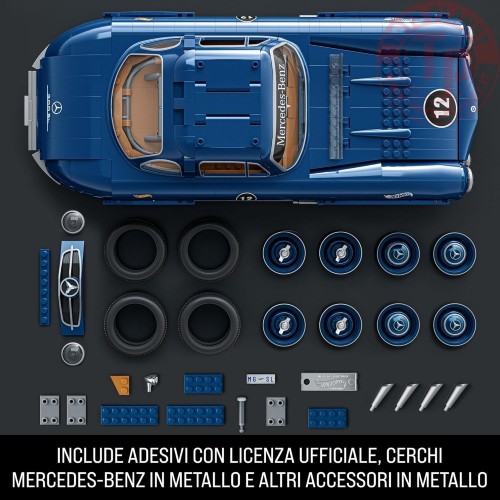Mercedes-Benz 300 SL 1/12 MATTEL HWW25 MATTEL COSTRUZIONI