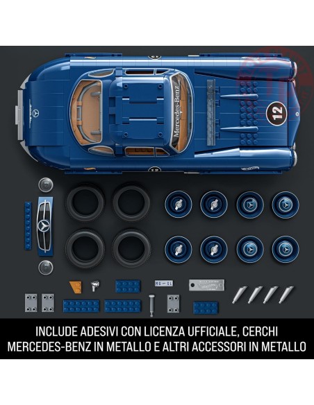 Mercedes-Benz 300 SL 1/12 MATTEL HWW25 MATTEL COSTRUZIONI