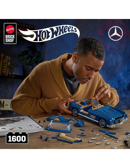 Mercedes-Benz 300 SL 1/12 MATTEL HWW25 MATTEL COSTRUZIONI