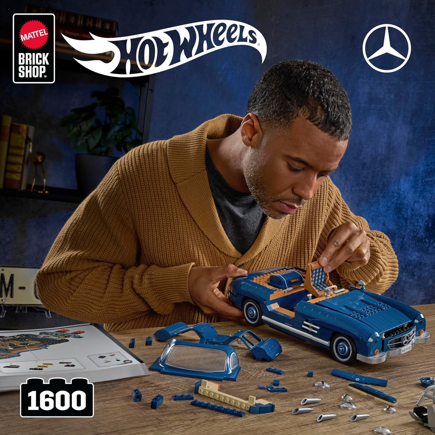 Hot Wheels Redline MERCEDES BENZ C-111 PORTE Riproduzione Ricambi