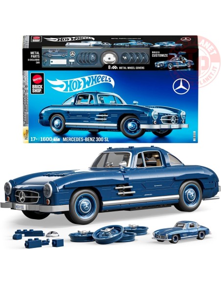 Mercedes-Benz 300 SL 1/12 MATTEL HWW25 MATTEL COSTRUZIONI