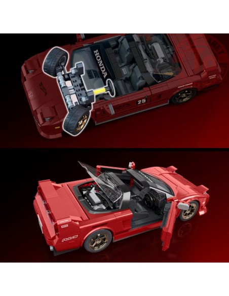 ’90 Acura NSX 1/16 MATTEL JFT17 MATTEL COSTRUZIONI