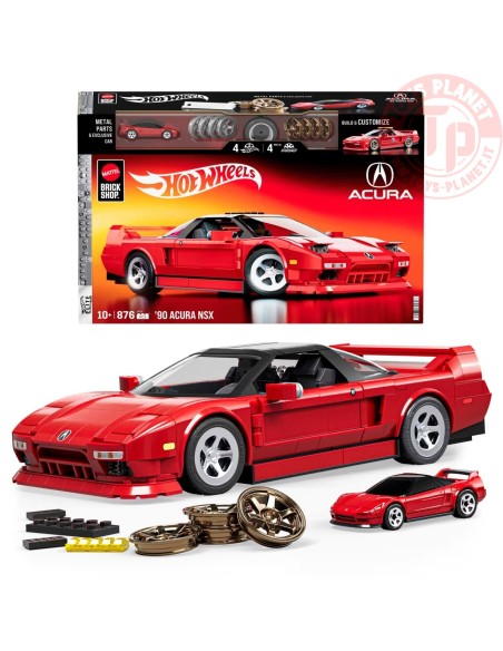 ’90 Acura NSX 1/16 MATTEL JFT17 MATTEL COSTRUZIONI