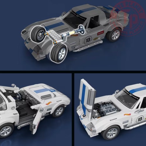 Corvette Grand Sport 1:16 MATTEL JGR31 MATTEL COSTRUZIONI
