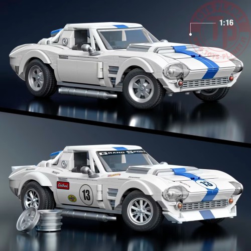 Corvette Grand Sport 1:16 MATTEL JGR31 MATTEL COSTRUZIONI
