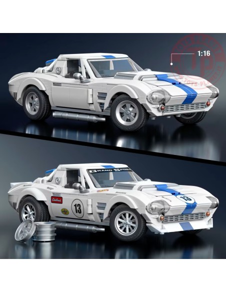 Corvette Grand Sport 1:16 MATTEL JGR31 MATTEL COSTRUZIONI