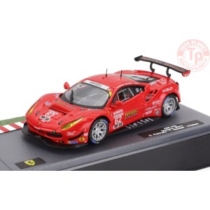 FERRARI 488 GTE 3.9L TURBO V8 TEAM RISI COMPETIZIONE N 62 24h DAYTONA 2017 FISICHELLA - CALADO - VILANDER 1/43 E2 MODELLI EDI...