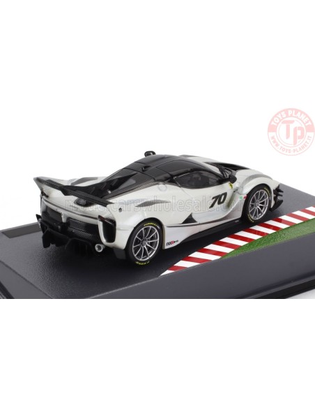 FERRARI FXX-K EVO N 70 PRESS 2017 BIANCO ITALIA 1/43 E3 MODELLI EDICOLA FERRARI FXX-K EVO N 70 PRESS 2017 BIANCO ITALIA 1/43 E3 MODELLI EDICOLA