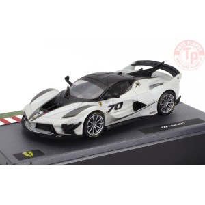 FERRARI FXX-K EVO N 70 PRESS 2017 BIANCO ITALIA 1/43 E3 MODELLI EDICOLA
