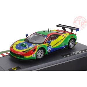 FERRARI 458 ITALIA GT3 4.5L V8 TEAM SCUDERIA CORSA N 64 24h DAYTONA 2015 BERTOLINI - LONGO - SERRA - GOMES 1/43 E4 MODELLI ED...