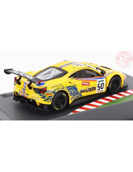 FERRARI 488 GT3 3.9L TURBO V8 TEAM AF CORSE N 50 24h SPA 2017 PIERGUIDI - RUGOLO - LATHOURAS 1/43 E5 MODELLI EDICOLA