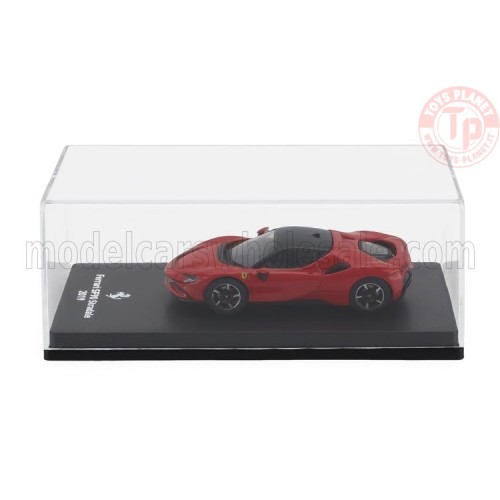 FERRARI SF90 STRADALE HYBRID 1000hp 2019 CON VETRINA 1/64 E11 ALTRE MARCHE