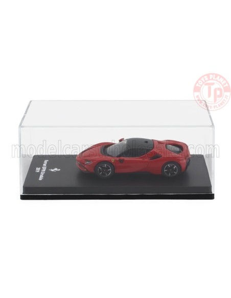 FERRARI SF90 STRADALE HYBRID 1000hp 2019 CON VETRINA 1/64 E11 ALTRE MARCHE