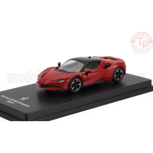 FERRARI SF90 STRADALE HYBRID 1000hp 2019 CON VETRINA 1/64 E11 ALTRE MARCHE