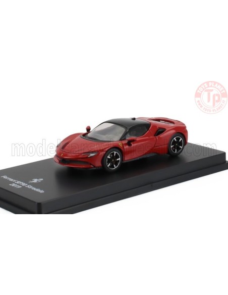 FERRARI SF90 STRADALE HYBRID 1000hp 2019 CON VETRINA 1/64 E11 ALTRE MARCHE
