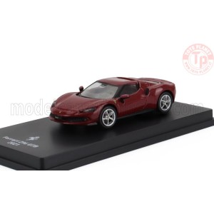 FERRARI 296 GTB HYBRID 830HP V6 2021 CON VETRINA 1/64 E12 ALTRE MARCHE
