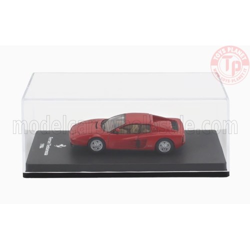 FERRARI TESTAROSSA 1984 CON VETRINA 1/64 E16 ALTRE MARCHE