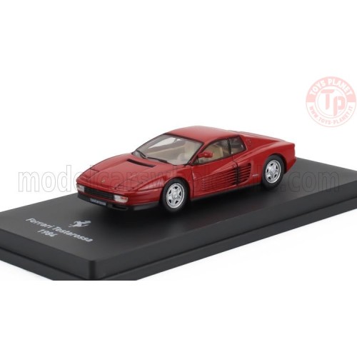 FERRARI TESTAROSSA 1984 CON VETRINA 1/64 E16 ALTRE MARCHE
