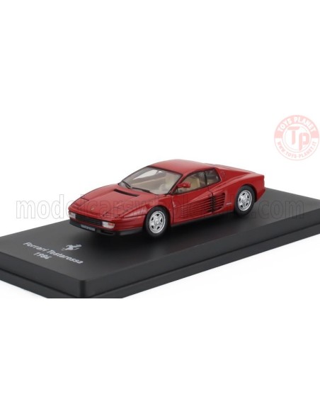FERRARI TESTAROSSA 1984 CON VETRINA 1/64 E16 ALTRE MARCHE
