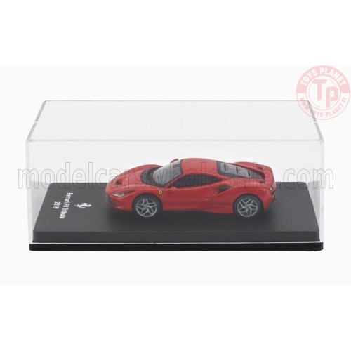 FERRARI F8 TRIBUTO 2019 CON VETRINA 1/64 E17 ALTRE MARCHE