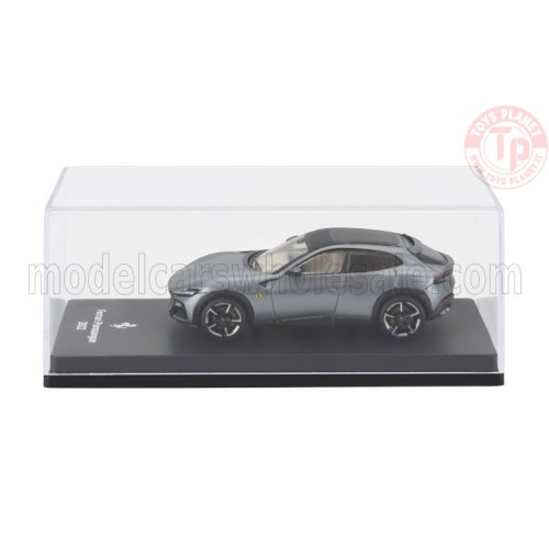 FERRARI PUROSANGUE SUV 2022 CON VETRINA 1/64 E23 ALTRE MARCHE