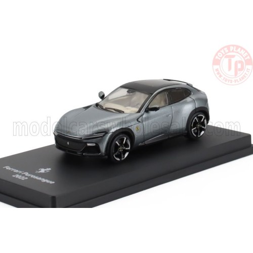 FERRARI PUROSANGUE SUV 2022 CON VETRINA 1/64 E23 ALTRE MARCHE