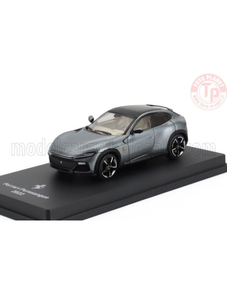 FERRARI PUROSANGUE SUV 2022 CON VETRINA 1/64 E23 ALTRE MARCHE
