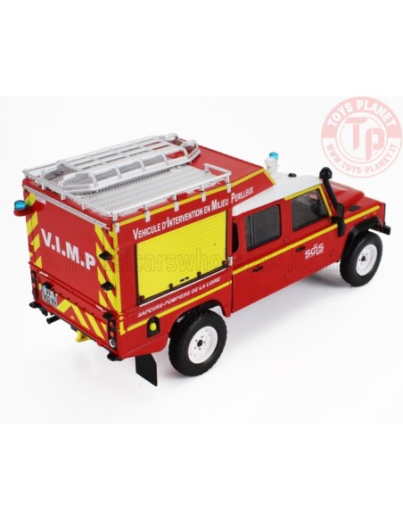 LAND ROVER DEFENDER 130 PICK-UP CLOSED SDIS FIRE ENGINE 1986 1/43 E25 MODELLI EDICOLA LAND ROVER DEFENDER 130 PICK-UP CLOSED SDIS FIRE ENGINE 1986 1/43 E25 MODELLI EDICOLA