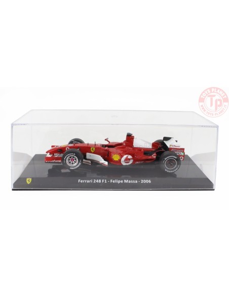 FERRARI F1 248 F1 N 6 SEASON 2006 FELIPE MASSA CON VETRINA 1/24 E35 EDICOLA FERRARI F1 248 F1 N 6 SEASON 2006 FELIPE MASSA CON VETRINA 1/24 E35 EDICOLA
