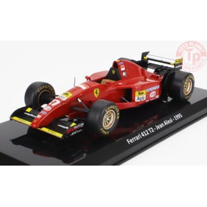 FERRARI F1 412 T2 N 27 SEASON 1995 JEAN ALESI CON VETRINA 1/24 E37 EDICOLA