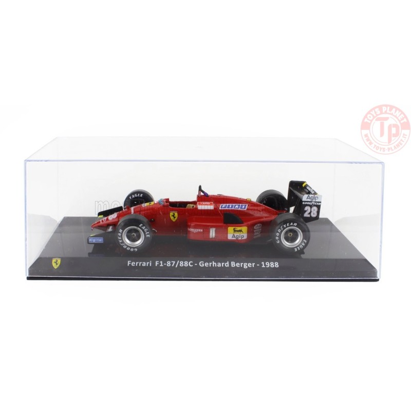 Ferrari F1 87/88C N.28 Gerhard Berger 限定 1987-11-15 F1-87 (28) Gerhard Berger Aus - Adelaide 1