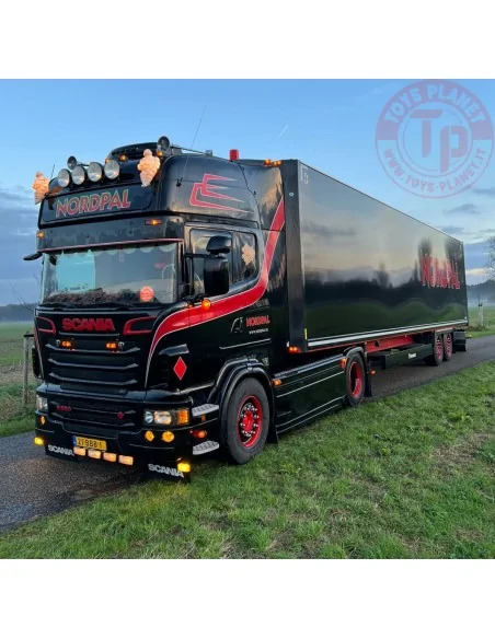 SCANIA R6 TOPLINE 4X2 BOX TRAILER - 2 AXLE NORDPAL WSI 01-4391 WSI MODELS SCANIA R6 TOPLINE 4X2 BOX TRAILER - 2 AXLE NORDPAL WSI 01-4391 WSI MODELS