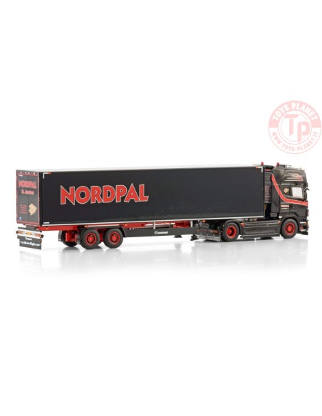 SCANIA R6 TOPLINE 4X2 BOX TRAILER - 2 AXLE NORDPAL WSI 01-4391 WSI MODELS SCANIA R6 TOPLINE 4X2 BOX TRAILER - 2 AXLE NORDPAL WSI 01-4391 WSI MODELS