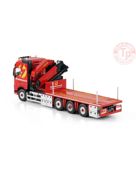 VOLVO FH4 GLOBETROTTER 8X2 TRIDEM WITH PALFINGER PK 65002 SH Bredenoord WSI 01-3783 WSI MODELS