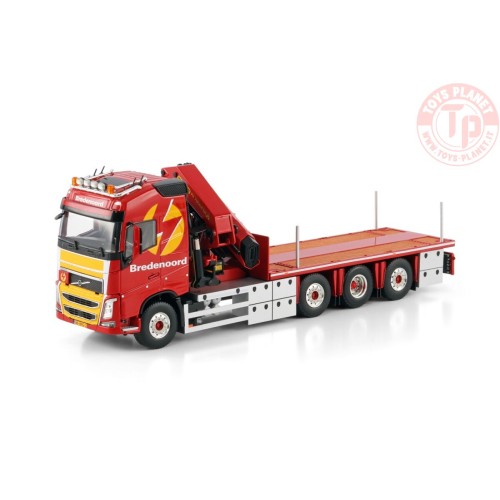 VOLVO FH4 GLOBETROTTER 8X2 TRIDEM WITH PALFINGER PK 65002 SH Bredenoord WSI 01-3783 WSI MODELS