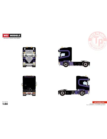 SCANIA 4 SERIES TOPLINE 4X2 Dirk Luyckx WSI 01-4597 WSI MODELS SCANIA 4 SERIES TOPLINE 4X2 Dirk Luyckx WSI 01-4597 WSI MODELS