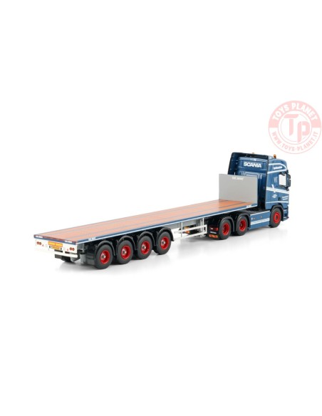 copy of SCANIA R HIGHLINE CR20H 6X2 TAG AXLE FLATBED TRAILER - 4 AXLE Vindelsbaek WSI 01-4626 WSI MODELS copy of SCANIA R HIGHLINE CR20H 6X2 TAG AXLE FLATBED TRAILER - 4 AXLE Vindelsbaek WSI 01-4626 WSI MODELS