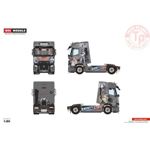 RENAULT TRUCKS T HIGH EVO 4X2 TCE WSI 01-4523 WSI MODELS