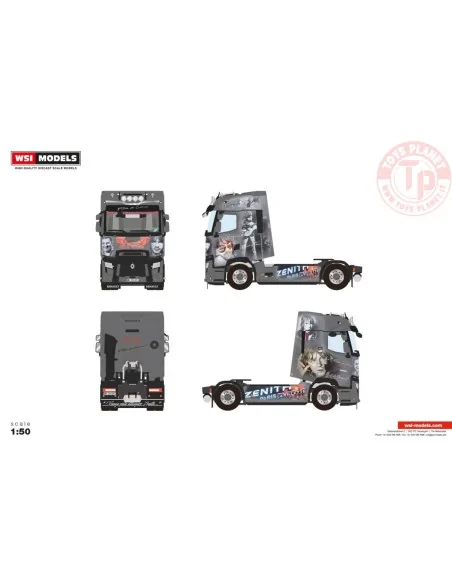 RENAULT TRUCKS T HIGH EVO 4X2 TCE WSI 01-4523 WSI MODELS RENAULT TRUCKS T HIGH EVO 4X2 TCE WSI 01-4523 WSI MODELS
