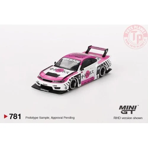 NISSAN SILVIA S15 LB-SUPER SILHOUETTE AUTO FINESSE SEMA 2023 1:64 MGT00781-R MINI GT