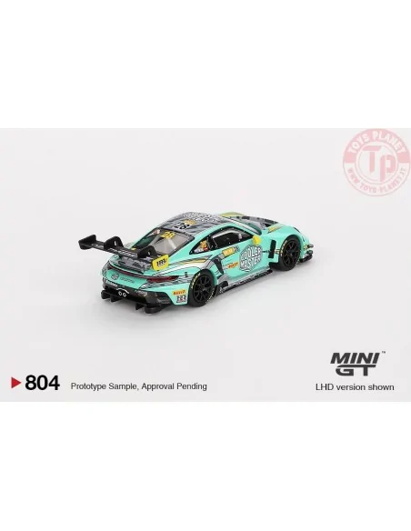 PORSCHE 911 992 GT3 R 28 HUBAUTO RACING MACAU GRAND PRIX 2023 1:64 MGT00804-L MINI GT