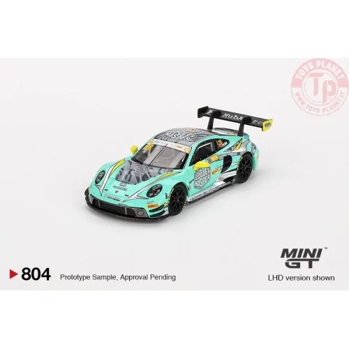 PORSCHE 911 992 GT3 R 28 HUBAUTO RACING MACAU GRAND PRIX 2023 1:64 MGT00804-L MINI GT