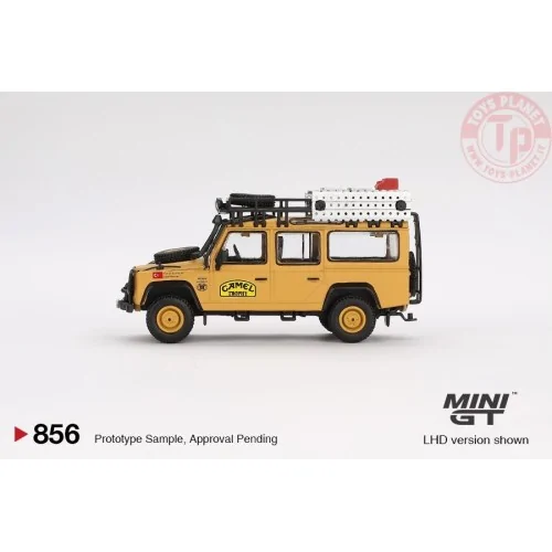 Land Rover Defender 110 - 1989 Camel Trophy Amazon Team Turkey Edition 1:64 MGT00856-BL MINI GT