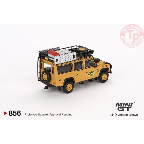 Land Rover Defender 110 - 1989 Camel Trophy Amazon Team Turkey Edition 1:64 MGT00856-BL MINI GT