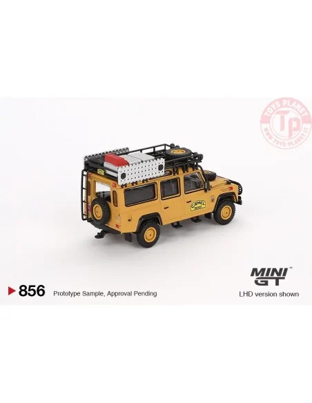 Land Rover Defender 110 - 1989 Camel Trophy Amazon Team Turkey Edition 1:64 MGT00856-BL MINI GT