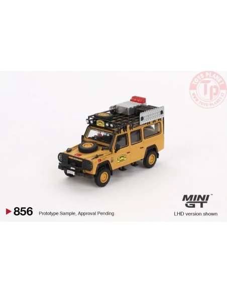 Land Rover Defender 110 - 1989 Camel Trophy Amazon Team Turkey Edition 1:64 MGT00856-BL MINI GT