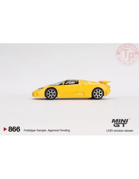 BUGATTI EB110 SUPER SPORT GIALLO BUGATTI 1995 1:64 MGT00866-L Mini Gt BUGATTI EB110 SUPER SPORT GIALLO BUGATTI 1995 1:64 MGT00866-L Mini Gt