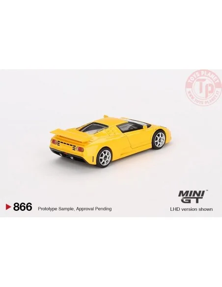 BUGATTI EB110 SUPER SPORT GIALLO BUGATTI 1995 1:64 MGT00866-L Mini Gt BUGATTI EB110 SUPER SPORT GIALLO BUGATTI 1995 1:64 MGT00866-L Mini Gt