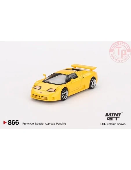 BUGATTI EB110 SUPER SPORT GIALLO BUGATTI 1995 1:64 MGT00866-L Mini Gt