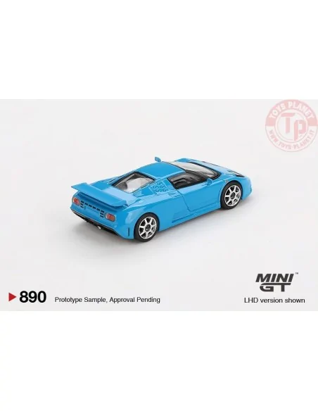 BUGATTI EB110 SUPER SPORT BLUE BUGATTI 1995 1:64 MGT00890-L MINI GT